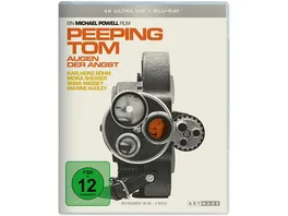 Peeping Tom Augen der Angst Collectors Edition 4K Ultra HD Blu ray