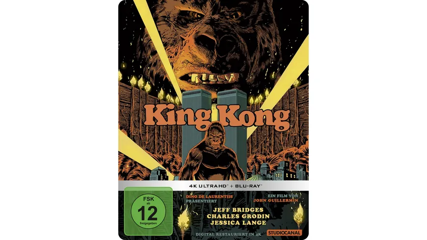 King Kong - Limited Steelbook Edition (4K Ultra HD) (+ Blu-ray)