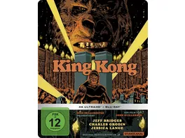 King Kong Limited Steelbook Edition 4K Ultra HD Blu ray