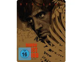 Rambo First Blood 40th Anniversary Steelbook Edition 4K Ultra HD Blu ray
