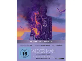 The Wicker Man Limited Steelbook Edition 2 4K Ultra HDs 2 Blu rays