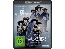 Die Musketiere Einer fuer Alle Alle fuer einen 2 4K Ultra HDs 2 Blu rays