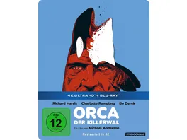 Orca der Killerwal Limited Steelbook Edition 4K Ultra HD Blu ray