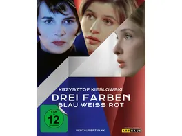 Krzysztof Kieslowski Drei Farben Edition 4 BRs