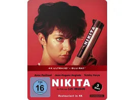 Nikita Limited Steelbook Edition 4K Ultra HD 2 Blu rays