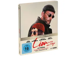 Leon Der Profi Definitive Edition Limited Steelbook 4K UHD 2 Blu rays