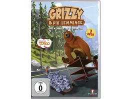 Grizzy Die Lemminge Die komplette Staffel 2 78 Episoden 3 DVDs