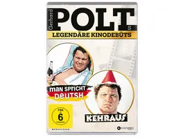 Gerhard Polts legendaere Kinodebuets Man spricht Deutsh Kehraus 2 DVDs