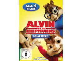 Alvin und die Chipmunks Collection Teil 1 4 5 DVDs