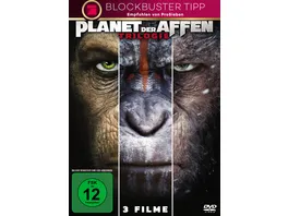 Planet der Affen Triologie 3 DVDs