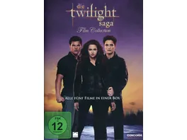 Die Twilight Saga Film Collection 5 DVDs