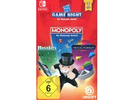 Hasbro Game Night Monopoly Risiko Trivial Pursuit