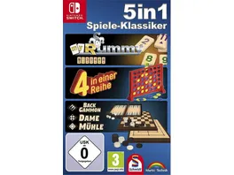 5 in 1 Spiele Klassiker Schmidt Spiele