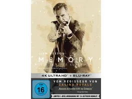 Memory Sein letzter Auftrag LTD 4K UHD 2 Disc Mediabook mit 24 seitigem Booklet 4K Ultra HD Blu ray