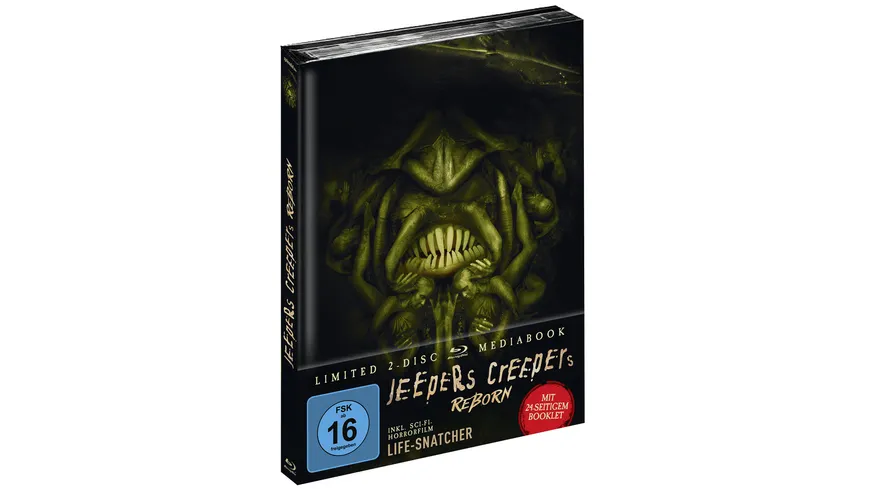 Jeepers Creepers: Reborn LTD. - 2-Disc-Mediabook mit 24-seitigem Booklet  (+ Bonus-Blu-ray)