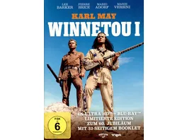 Winnetou 1 Mediabook Limited Edition 4K Ultra HD Blu ray