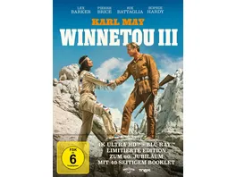 Winnetou 3 Mediabook LImited Edtion 4K Ultra HD Blu ray