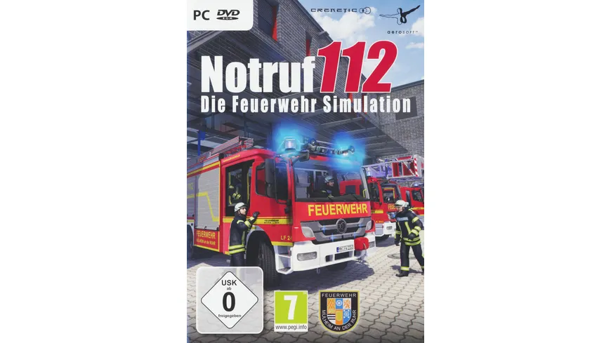 Notruf 112 - Die Feuerwehr Simulation online bestellen | MÜLLER