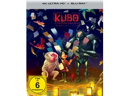 Kubo Der tapfere Samurai Steelbook 4K Ultra HD Blu ray