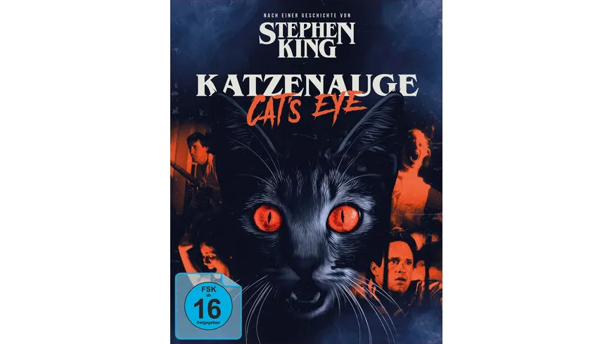 Stephen King: Katzenauge - Mediabook - Cover A  (4K Ultra HD) (+ Blu-ray)