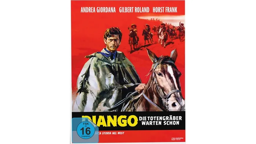 Django - Die Totengräber warten schon - Mediabook - Cover B  (+ DVD)