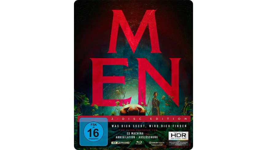 Men - Was dich sucht, wird dich finden - Steelbook  (4K Ultra HD) (+ Blu-ray)