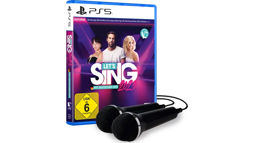 Let's Sing 2023 - Mit deutschen Hits + 2 Mikrofone