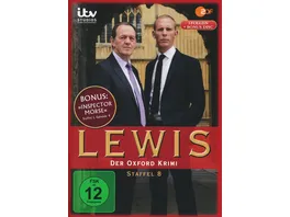 Lewis Der Oxford Krimi Staffel 8 4 DVDs