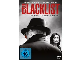The Blacklist Die komplette sechste Season 6 DVDs
