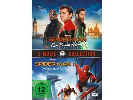 Spider Man Far from home Spider Man Homecoming 2 DVDs