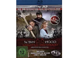 Robin Hood Ghosts of Sherwood Abenteuer Fassung anaglyphe 3D Fassung 2D Version auf Blu ray 2 3D Brillen