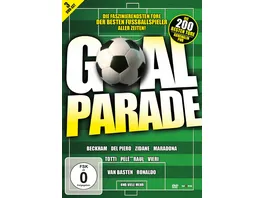 Goal Parade Die 200 besten Tore aller Zeiten 3 DVDs