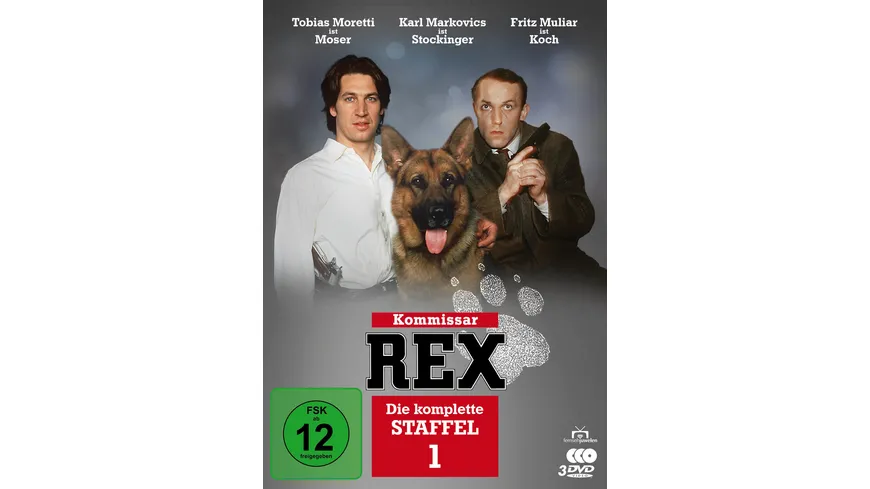 Kommissar Rex - Die komplette 1. Staffel (3 DVDs) (Fernsehjuwelen)