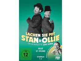 Lachen Sie mit Stan Ollie 7 DVDs Die ZDF Gesamtedition Alle 21 Filme Fernsehjuwelen
