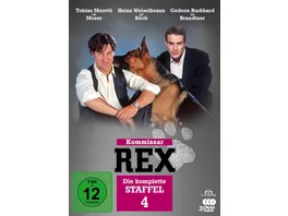 Kommissar Rex Die komplette 4 Staffel 3 DVDs