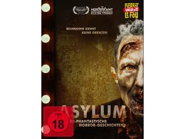 Asylum Irre phantastische Horror Geschichten Limited Edition Mediabook uncut DVD Cover B