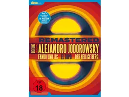 Jodorowsky Re Mastered Die Filme von Alejandro Jodorowsky Limited Edition Bonus DVD 2 CDs 2 Booklets 3 BRs