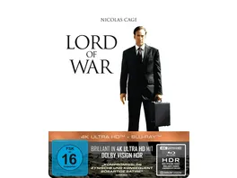 Lord of War Haendler des Todes 2 Disc Steelbook 4K Ultra HD Blu ray 2D