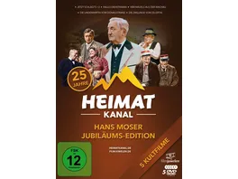 Hans Moser Jubilaeums Edition 25 Jahre Heimatkanal 5 DVDs