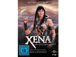 Xena Die Kriegerprinzessin Die komplette Serie Alle 6 Staffeln Fernsehjuwelen 37 DVDs