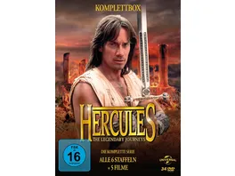 Hercules The Legendary Journeys Die komplette Serie Alle 6 Staffeln 5 Filme Fernsehjuwelen 34 DVDs