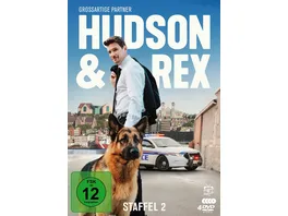 Hudson und Rex Die komplette 2 Staffel Fernsehjuwelen 4 DVDs