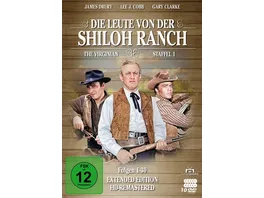 Die Leute von der Shiloh Ranch Staffel 1 HD Remastered The Virginian Extended Edition Fernsehjuwelen 10 DVDs