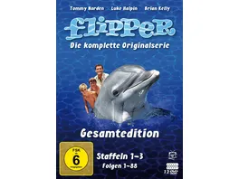 Flipper Gesamtedition Die komplette Originalserie Staffeln 1 3 Fernsehjuwelen 12 DVDs