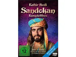 Sandokan Komplettbox Neuauflage Restored Version Der Tiger von Malaysia Die Rueckkehr des Sandokan Fernsehjuwelen 6 DVDs