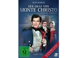 Der Graf von Monte Christo Teil 1 2 mit Jean Marais 1954 Restaurierte Fassung 2 DVDs