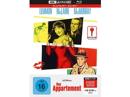 Das Appartement 2 Disc Limited Collector s Edition im Mediabook 4K Ultra HD Blu ray