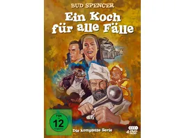 Bud Spencer Ein Koch fuer alle Faelle Die komplette Serie Alle 12 Folgen Fernsehjuwelen 4 DVDs