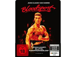 Bloodsport Eine wahre Geschichte im 2 Disc Limited SteelBook mit Quarterslip 4K Ultra HD Blu ray