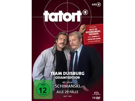 Tatort Duisburg 40 Jahre Schimanski Gesamtedition Alle 29 Folgen inkl Zahn um Zahn und Zabou 15 DVDs